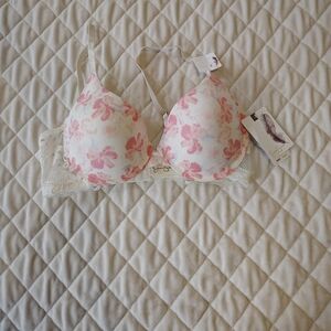 New Jessica Simpson Floral Lace Women's Bra